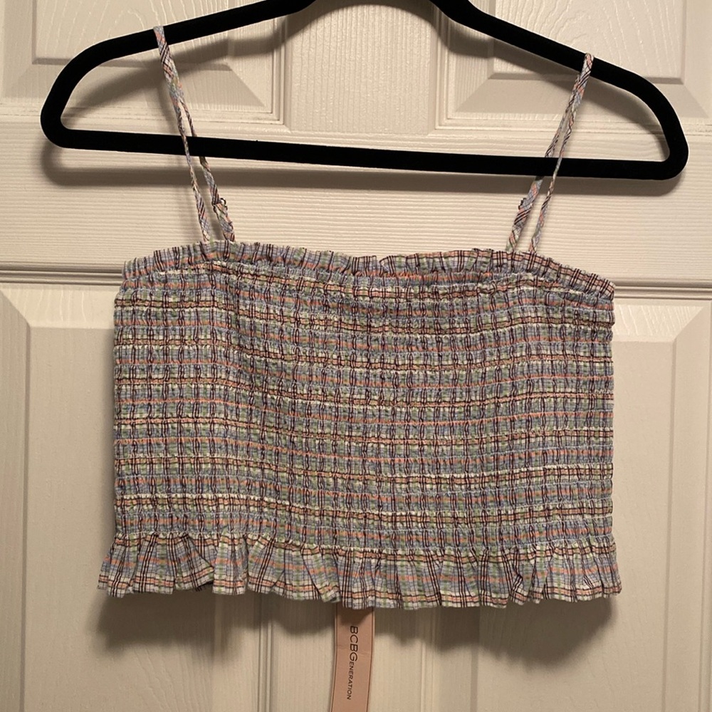 Brand New BCBGENERATION Multi Color Tube Top…size S